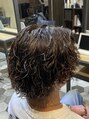 シェノン オム 梅田(CHAINON HOMME) 夏大流行のサーフカール!セットもグリースを馴染ますだけです!