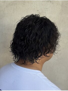 インフィニティー infinity HAIR SPACE BLOOM 波巻きパーマ