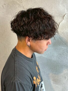 ニアウ 伊勢崎連取店(Niau) シャドウパーマ波巻きスパイラルパーマツイストスパイラルパーマ