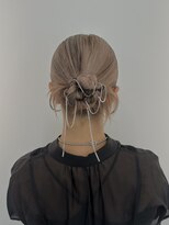 ミンクスオーバー(MINX OVER)&nbsp;【ヘアセット】カチモリ×シニヨン