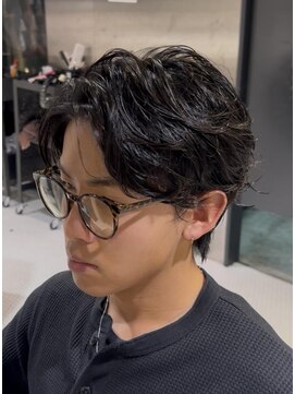 フランクスバーバーザスタンド(Frank’s barber the stand) サーフカール/刈り上げセンターパートT