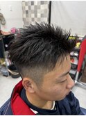 スパイキーショートヘアー