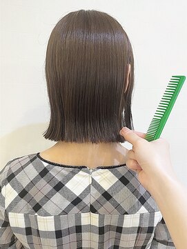 モリオ フロム ロンドン 成増店 【morio成増/宇佐美】切りっぱなしボブ×流行り