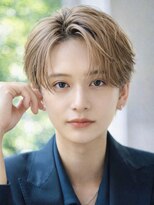 オーシャントーキョー サニー 原宿(OCEAN TOKYO Sunny)&nbsp;ハイトーンカラーフェザーパーマニュアンスパーマセンターパート