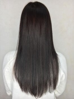 ヘアメイク ルアン ルアン(Hair Make Ruane)の写真/憧れのストレートヘアへ!裏毛も綺麗に、縮毛矯正でボリュームダウン◎感動の艶髪体験を♪【縮毛矯正】