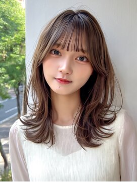 レリーリズ 大阪梅田(Rely Liz) 透明感グレージュ 髪質改善カラー