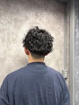 スピン 本八幡(SPIN)&nbsp;MEN’S HAIR/サーフカール/刈り上げセンターパート/本八幡