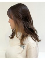 セットアップ 岡山北長瀬店(SET-UP) 透明感 インナーカラー ミルクティー ベージュ ケアブリーチ