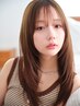 【最新美髪プログラム】カット+極艶・酸性ストレ-ト+インボーンTR¥20000