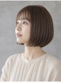 大人可愛い_シンプル_ボブ