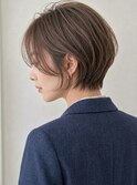 【30代40代50代】大人ひし形耳掛けショート