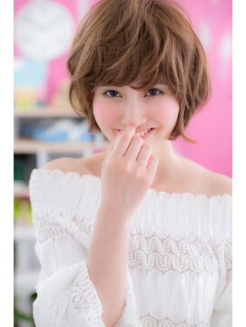 ミック 日暮里店(miq) 外ハネが隠し味…ラフ・フェミ・ショート