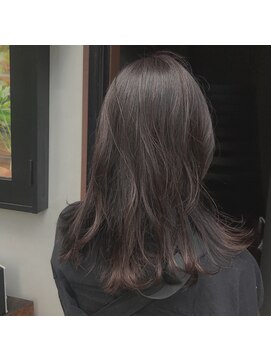 インス(ensue) ナチュラルな透明感♪抜け感ラベンダーベージュカラー◇中島