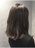 20代30代40代☆くせ毛を活かした前下がりロブ♪