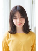 アンアミ オモテサンドウ(Un ami omotesando) 【Unami】　透明感カラー大人ミディアム　島田梨沙