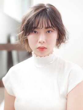 クレール 塚口店(CREER) 無造作なニュアンスカールボブ