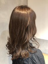 オリバ ヘアー(OLIBA HAIR) つやつやセミロング！モカ色！