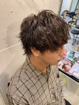 エルオム(EL.HOMME) 【YUKI】ショート×ウルフ×パーマ×マッシュウルフ