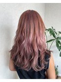 【pesca札幌大通】透明感!甘すぎないシアーピンク