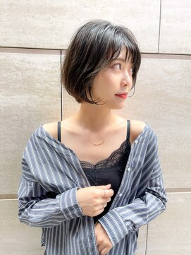 マイラ 銀座(myla) 【佐伯】大人の上品ショートボブ