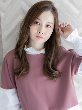 ローレン(LOREN) ＊LOREN＊大人可愛い/ミルクティーブラウン/抜け感ロング