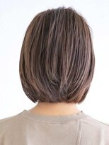 アース 三軒茶屋店(HAIR&MAKE EARTH)&nbsp;耳掛け_大人_ボブ_三軒茶屋_髪質改善_トリートメント_ベージュ