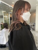 リフトバイマグ 松本駅前店(lift by mag) 20代30代大人かわいいインナカラーピンクイヤリングカラー