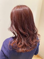 エン(eNN)&nbsp;20代30代大人レイヤースタイル／チェリーブラウン