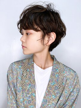 ラウンジ モリオ イケブクロ(Lounge MORIO Ikebukuro) 【morio池袋】〓ニュアンスくせ毛風パーマショート♪〓