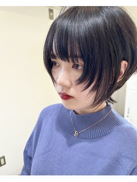 ザ キャンバス ミヤザキツネヒサ(THE CANVAS 宮崎恒久) ウルフボブ_ショートウルフ_小顔 basi