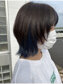 似合わせウルフ×インナーブルー