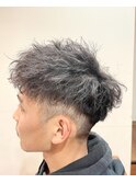 縦落ち、刈り上げショート