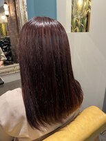 ムーン(moon)&nbsp;＃グレージュカラー＃シルキーベージュ＃斜めバング