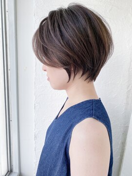 ムーンジェジェ(moon jeje) 神戸 シザー&レザーで作るインスタに載ってる丸みショートby柴立