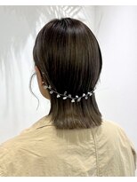 オレンジ梅田店(ORANGE)&nbsp;バックカチューシャ/ミディアム/ストレートヘア