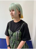 ライム×イエロー
