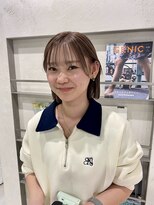 ユッカ 高槻茨木店(YUCCA)&nbsp;【 YUCCA 】大人可愛い20代30代40代外ハネ・/グレージュ
