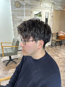 ハルクファースト 札幌(HRK 1st.) ツイストスパイラルパーマ/メンズカット/波巻きパーマ/札幌/大通