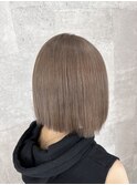 ベージュブラウンカラー/ストレート