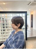 丸みのある柔らかショート