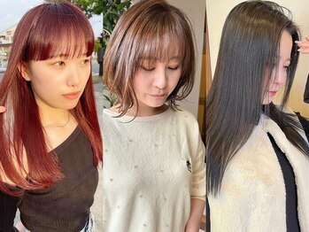 アリカ(alica)の写真/低刺激の地肌や髪にも優しい天然ヘナ100％で、ダメージを気にせずオシャレに◎手触り＆ツヤ感UP♪