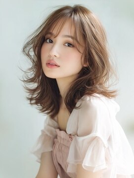 アルトリスト(Altruist Aging×HAIR&SPA) ★ダークアッシュ大人ガーリーボブ着物ミディアムレイヤーカット