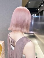 ペレ 栄店(PELE)&nbsp;イメチェン/ホワイトブロンド/外ハネボブ/美髪/栄