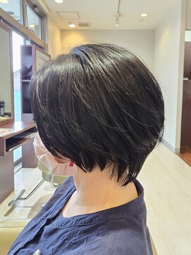 ミセスショート 40代50代60代  ミセス向け マダム向け 年配層