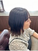 外ハネで軽やかボブ