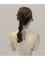 ジゼル 前橋(Giselle)&nbsp;ふんわり編みおろしアレンジ♪