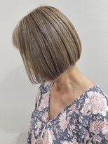 ジエクトアイロ 江坂駅前&nbsp;似合わせボブ/フェザーショート/細めハイライト