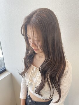 サラビューティーサイト 九大学研都市店(SARA Beauty Sight) オリーブベージュ/ブリーチなし/グレージュ/透明感/20代30代40代