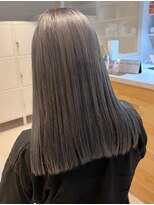 プログレス フレスポ富沢店(PROGRESS)&nbsp;『pail gray』デザインカラー×ブリーチデザイン