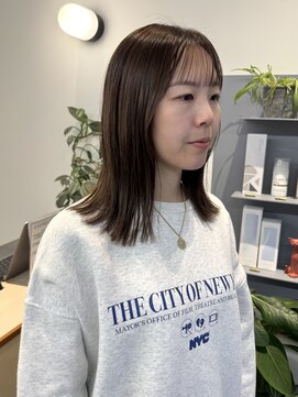 カサネ(casane) 鎖骨ラインロブ